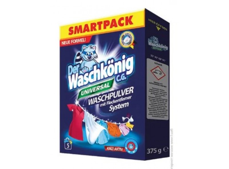 Порошок для прання WASCHKONIG Universal 375 г, к/к (97-070)